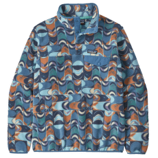 Bluza Patagonia Lightweight Synch Snap-T Pulover Women Swallowtail Geo: Still Blue
