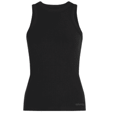 Tank top Icebreaker Merino Blend Rib Lotus Tank Women BLACK