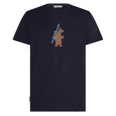 Koszulka z krótkim rękawem Icebreaker Merino 150 Tech Lite SS Tee Bear Tour Men Midnight Navy