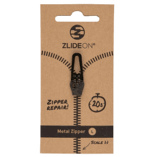 Zamek błyskawiczny ZlideON Repair slider for metal zipper Black