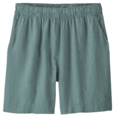Szorty Patagonia Garden Island Long Shorts - 6 in. Women Whole Weave: Blue Sage