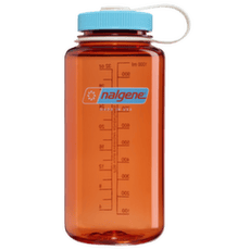 Butelka Nalgene Wide Mouth Sustain 1000 ml Flame w/Blue Atoll