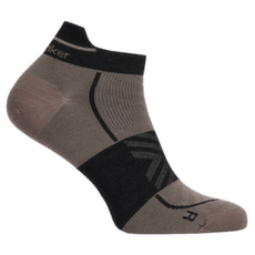 Skarpety Icebreaker Merino Run+Ultralight Micro Men PORCINI/BLACK