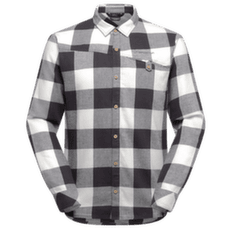 Koszula z długim rękawem La Sportiva RAMBLER FLANNEL SHIRT MEN Onyx_G19G19