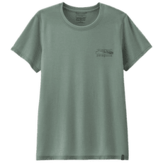 Koszulka z krótkim rękawem Patagonia Cap Cool Trail Shirt - Stratapeaks Women Cover Green