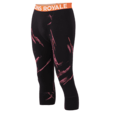 Legginsy 3/4 Mons Royale Cascade Merino Base Layer 3/4 Legging Men Airbrush