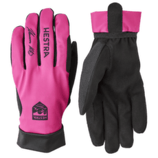 Rękawice Hestra Klaebo Pro Model - 5 finger Black/Orchid
