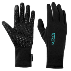 Rękawice Rab Power Stretch Contact Grip Glove Women Black