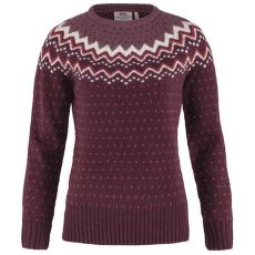 Sweter Fjällräven Övik Knit Sweater Women Dark Garnet