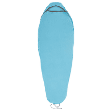 Wkładka do śpiwora Sea to Summit Breeze Sleeping Bag Liner - Mummy w/ Drawcord - standard Blue Atoll