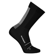 Skarpety Mammut Mountain Running Targeted Cushion Crew Socks black-white 0047
