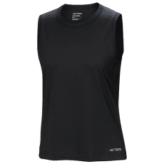 Tank top Arcteryx Kragg SL Cotton Tank Blurred Bird Women Black / Arctic Silk
