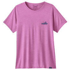 Koszulka z krótkim rękawem Patagonia Cap Cool Daily Graphic Shirt Women 73 Skyline: Brisk Purple X-Dye
