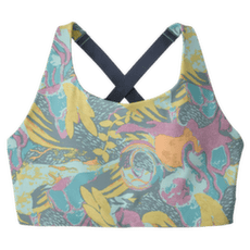 Biustonosz Patagonia Shadowlite High-Impact Adjustable Bra Moon Tripper: Blue Sage