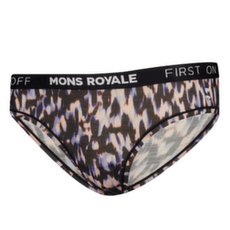 Majtki Mons Royale Folo Merino Briefs Rock Leopard