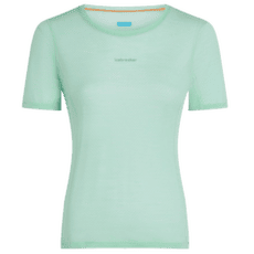 Koszulka z krótkim rękawem Icebreaker Merino Blend 75 Cool-Lite™ Featherlight SS Crewe Women MINT