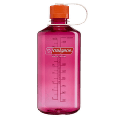 Butelka Nalgene Narrow-Mouth 1000 mL Sustain Fuchsia Purple w/Flame