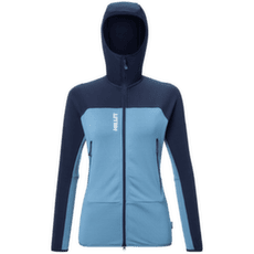 Bluza Millet FUSION GRID HOODIE Women CORONET BLUE/SAPHIR