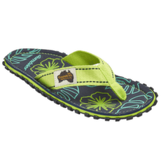 Klapki Gumbies Gumbies Lime Hibiscus Lime Hibiscus