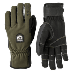 Rękawice Hestra Ergo Grip Wool Touring - 5 finger Dark forest / Black