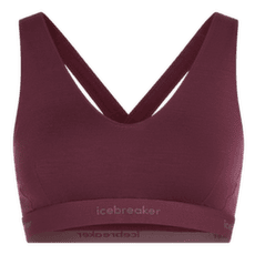Biustonosz Icebreaker Merino 125 Cool-Lite Sprite Racerback Bra Women DK BERRY