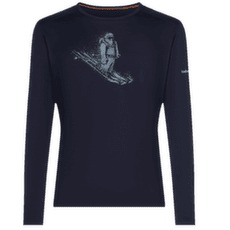 Koszulka z długim rękawem Icebreaker Merino 200 Oasis LS Crewe Men Midnight Navy