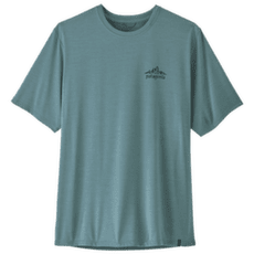Koszulka z krótkim rękawem Patagonia Cap Cool Daily Shirt - Cloud Crag Men Blue Sage - Light Blue Sage X-Dye