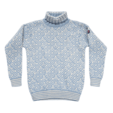 Sweter Devold Svalbard Sweater High Neck Men 233C DAWN/OFFWHITE