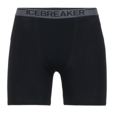 Bokserki Icebreaker Anatomica Long Boxers Men Black