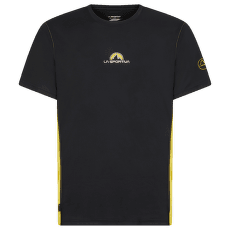 Koszulka z krótkim rękawem La Sportiva PROMO TEE Men Black/Yellow