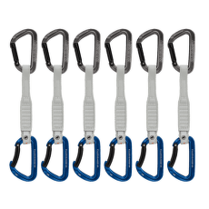 Expresy kompletne Mammut Workhorse Keylock 17 cm 6-Pack Quickdraws Grey-Blue 33275