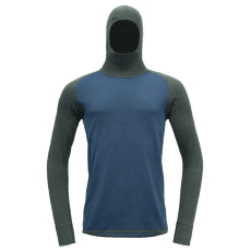 Koszulka z długim rękawem Devold Kvitegga Merino 230 Hoodie Men 427C WOODS/BLUE