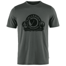 Koszulka z krótkim rękawem Fjällräven Abisko Wool Classic SS Men Basalt