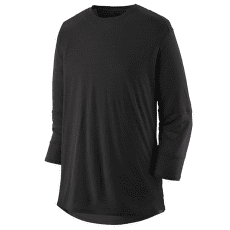 Koszulka z krótkim rękawem Patagonia Merino 3/4 Sleeve Bike Jersey Men Black