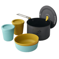 Naczynia Sea to Summit Frontier UL One Pot Cook Set - 2.2l pot/2 m bowls/ cups