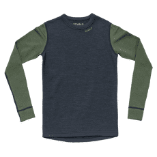 Koszulka z długim rękawem Devold Expedition Merino Shirt JR 287D  NIGHT/FOREST