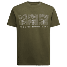 Koszulka z krótkim rękawem La Sportiva MADE OF MOUNTAIN Men Cypress/Chalk