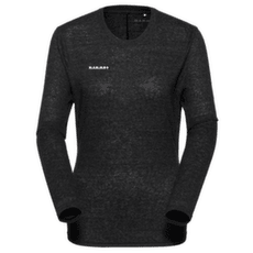 Koszulka z długim rękawem Mammut MASSONE LIGHT LONGSLEEVE WOMEN black 0001
