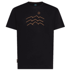 Koszulka z krótkim rękawem Icebreaker Merino Blend 125 Cool-Lite Sphere SS Tee Across the Peaks Men BLACK