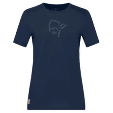 Koszulka z krótkim rękawem Norrona femund equaliser merino T-Shirt Women Indigo Night