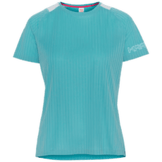 Koszulka z krótkim rękawem Kari Traa Leah Tee LAGON/BLUE LAGOON