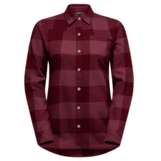 Koszula z długim rękawem La Sportiva RAMBLER FLANNEL SHIRT WOMEN Redwood_R25R25