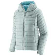 Kurtka Patagonia Down Sweater Hoody Women Virtually Blue