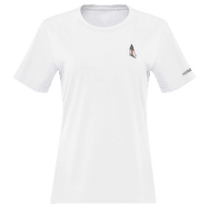 Koszulka z krótkim rękawem Norrona /29 cotton activity embroidery T-shirt Women Pure White