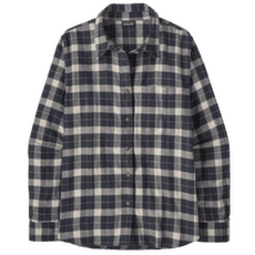 Koszula z długim rękawem Patagonia LIGHTWEIGHT FJORD FLANNEL SHIRT Women Evergreen Fjord: Smolder Blue