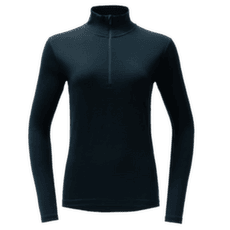 Koszulka z długim rękawem Devold Breeze Plus Merino 200 Zip Neck Women 284A INK