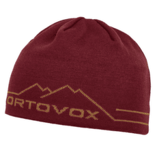 Czapki Ortovox PEAK BEANIE 36201 Red Malbec