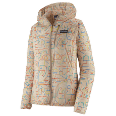 Bunda Patagonia Houdini Jacket Women Lose Yourself Outline: Pumice