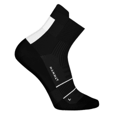 Skarpety Mammut Mountain Running Lightweight Merino Quarter Socks black-white 0047