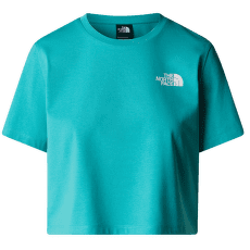 Koszulka z krótkim rękawem The North Face SIMPLE DOME CROPPED SLIM TEE Women E6F VISTULA BLUE